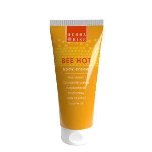 опаковка загряващ крем за стави BEE HOT от Herbarise
