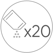 badge sachets 20