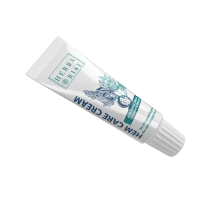 Herbarise hem care cream tube front NS Front