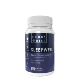 Опаковка Sleepwell от Herbarise - натурална хранителна добавка за сън