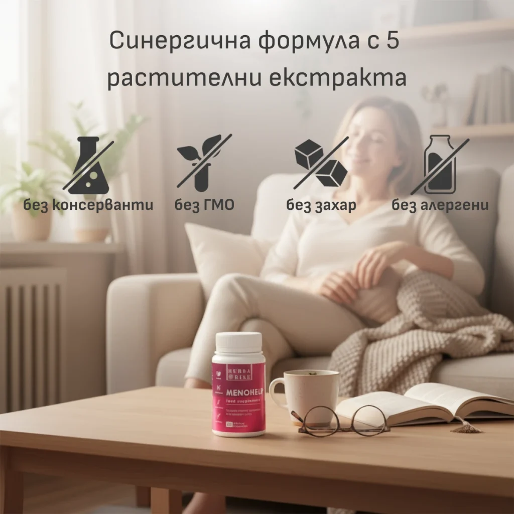 Menohelp Комплекс при менопауза - Цени