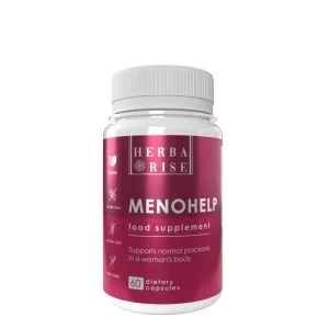 Опаковка натурална добавка при менопауза Menohelp от Herbarise