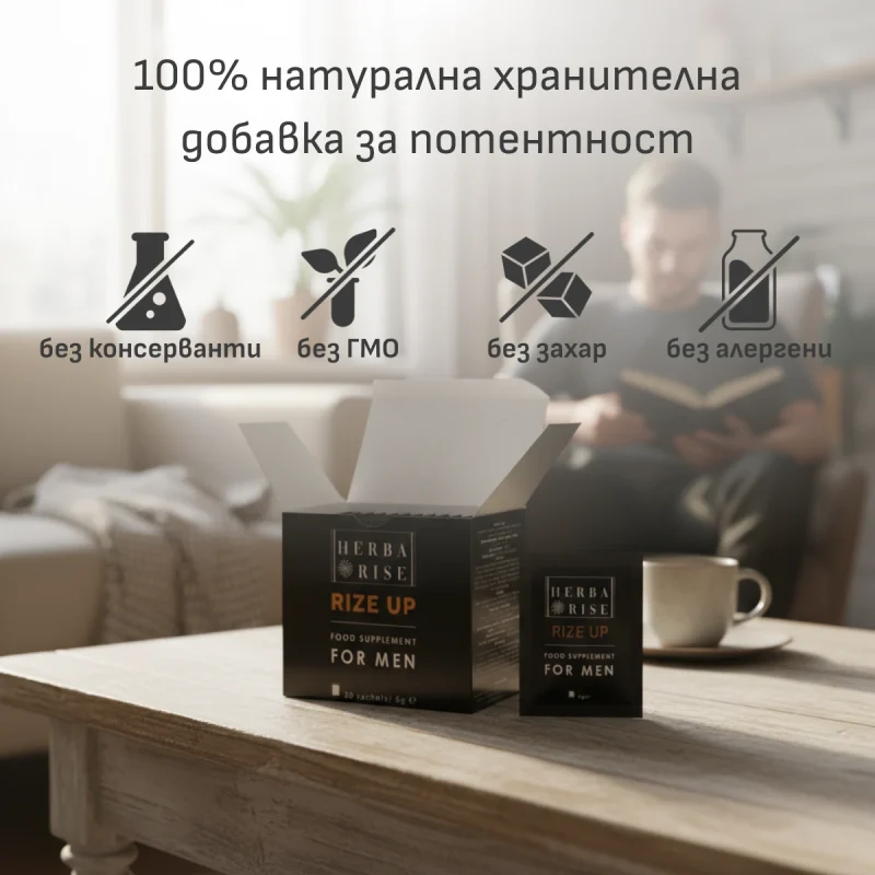 RIZE UP за мъжка потентност
